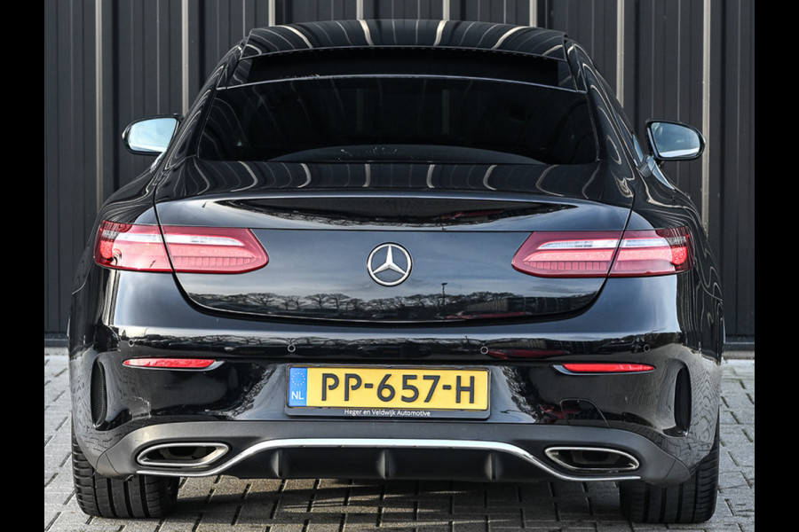 Mercedes-Benz E-Klasse Coupé 200 Business | AMG-LINE | NL-AUTO | PANORAMADAK | CAMERA | SFEERVERLICHTING | LEDER | STOELVERWARMING | EL. VERST. STOEL|