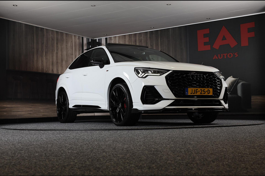 Audi Q3 Sportback 45 TFSI e S Line Competition / Aut / Memory / 360 Camera / Elek Stoelen / Acc / Pano / B & O / Matrix / 21 Inch