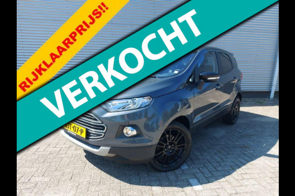 Ford EcoSport 1.0 EcoBoost 140PK,Titanium, airco,cruisecontrol,navigatie,stoelverwarming,parkeersensoren,