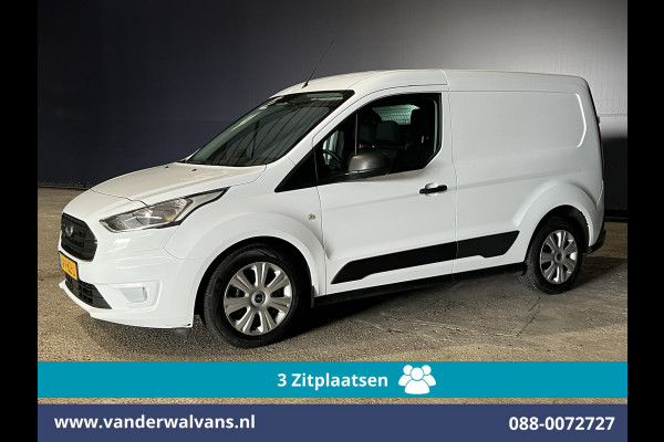 Ford Transit Connect 1.5 EcoBlue 100pk L1H1 Euro6 Airco | 3-Zits | Parkeersensoren | Trekhaak Zijdeur, Verwarmde voorruit, Bijrijdersbank