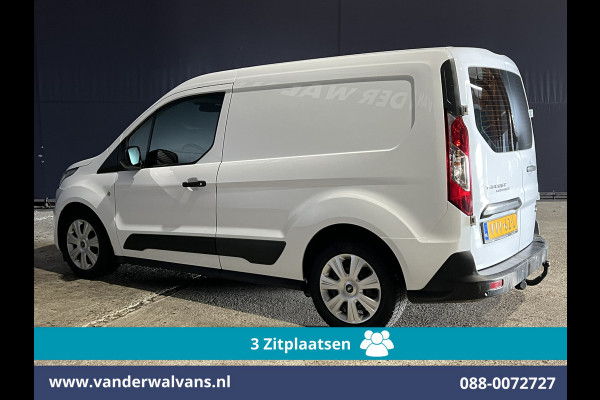 Ford Transit Connect 1.5 EcoBlue 100pk L1H1 Euro6 Airco | 3-Zits | Parkeersensoren | Trekhaak Zijdeur, Verwarmde voorruit, Bijrijdersbank