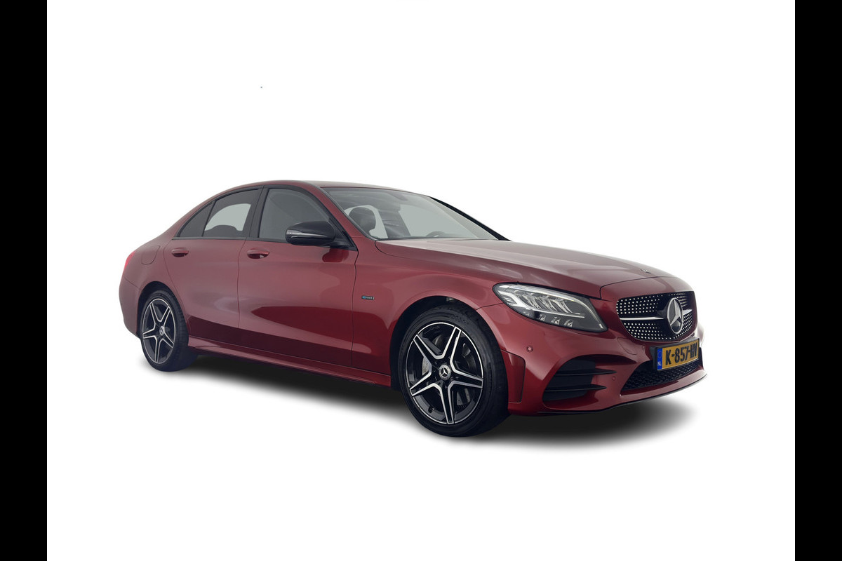 Mercedes-Benz C-Klasse 300 e Business Solution AMG Limited (INCL.BTW) *FULL-LEATHER | FULL-LED | BURMESTER | AMBIENT-LIGHT | BLIND-SPOT | HEATED-SPORTSEATS | DIGI-COCKPIT | NAVI-FULLMAP | CAMERA | DAB+ | 18''ALU*