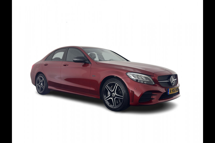 Mercedes-Benz C-Klasse 300 e Business Solution AMG Limited (INCL.BTW) *FULL-LEATHER | FULL-LED | BURMESTER | AMBIENT-LIGHT | BLIND-SPOT | HEATED-SPORTSEATS | DIGI-COCKPIT | NAVI-FULLMAP | CAMERA | DAB+ | 18''ALU*