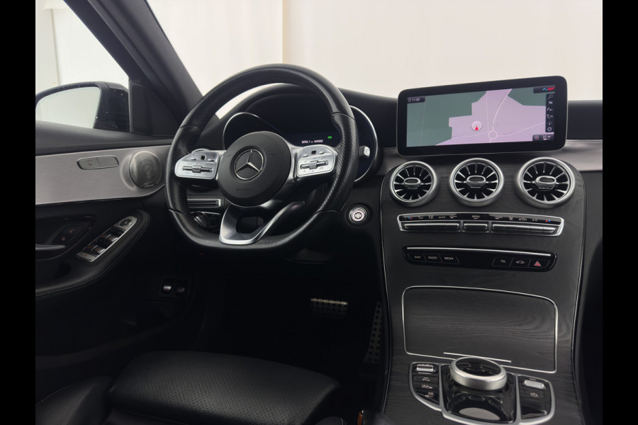Mercedes-Benz C-Klasse 300 e Business Solution AMG Limited (INCL.BTW) *FULL-LEATHER | FULL-LED | BURMESTER | AMBIENT-LIGHT | BLIND-SPOT | HEATED-SPORTSEATS | DIGI-COCKPIT | NAVI-FULLMAP | CAMERA | DAB+ | 18''ALU*