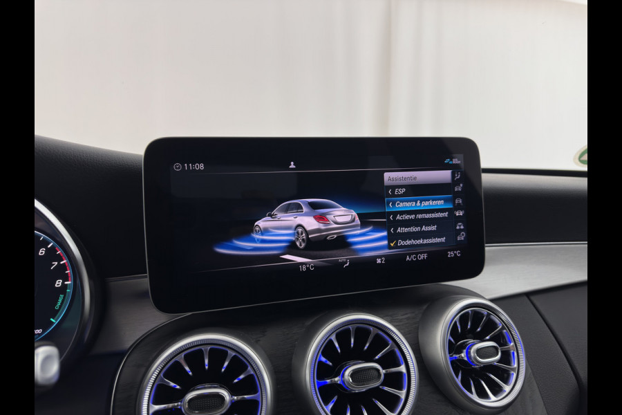 Mercedes-Benz C-Klasse 300 e Business Solution AMG Limited (INCL.BTW) *FULL-LEATHER | FULL-LED | BURMESTER | AMBIENT-LIGHT | BLIND-SPOT | HEATED-SPORTSEATS | DIGI-COCKPIT | NAVI-FULLMAP | CAMERA | DAB+ | 18''ALU*