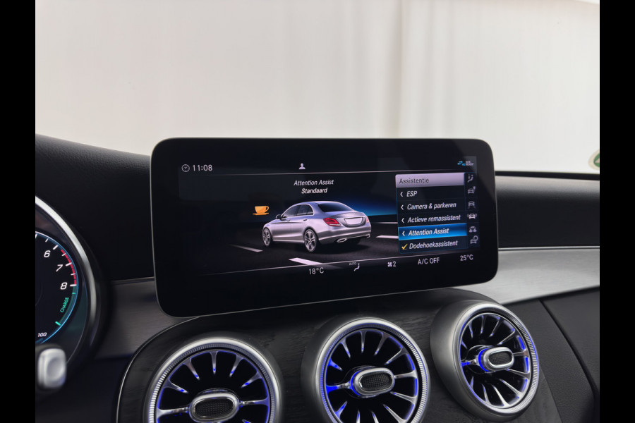 Mercedes-Benz C-Klasse 300 e Business Solution AMG Limited (INCL.BTW) *FULL-LEATHER | FULL-LED | BURMESTER | AMBIENT-LIGHT | BLIND-SPOT | HEATED-SPORTSEATS | DIGI-COCKPIT | NAVI-FULLMAP | CAMERA | DAB+ | 18''ALU*