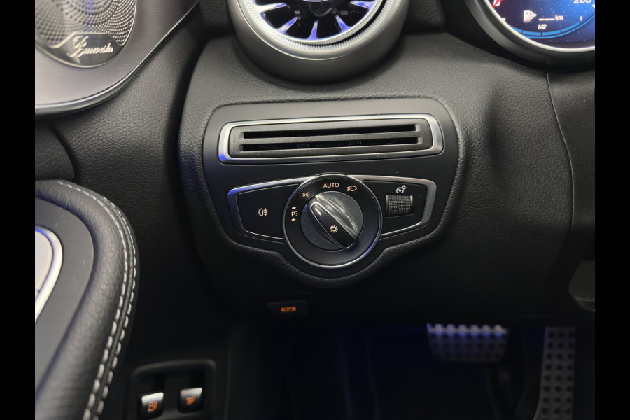 Mercedes-Benz C-Klasse 300 e Business Solution AMG Limited (INCL.BTW) *FULL-LEATHER | FULL-LED | BURMESTER | AMBIENT-LIGHT | BLIND-SPOT | HEATED-SPORTSEATS | DIGI-COCKPIT | NAVI-FULLMAP | CAMERA | DAB+ | 18''ALU*