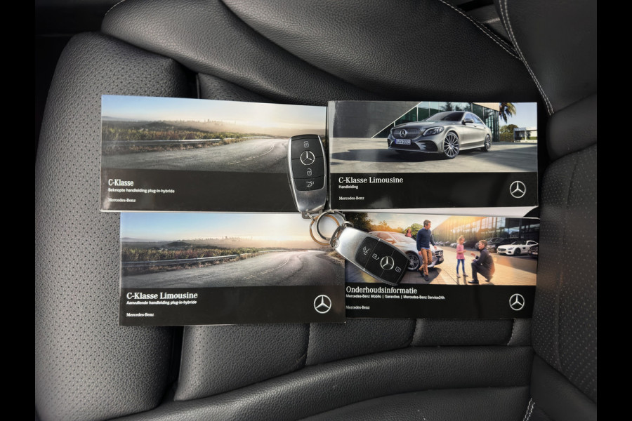 Mercedes-Benz C-Klasse 300 e Business Solution AMG Limited (INCL.BTW) *FULL-LEATHER | FULL-LED | BURMESTER | AMBIENT-LIGHT | BLIND-SPOT | HEATED-SPORTSEATS | DIGI-COCKPIT | NAVI-FULLMAP | CAMERA | DAB+ | 18''ALU*