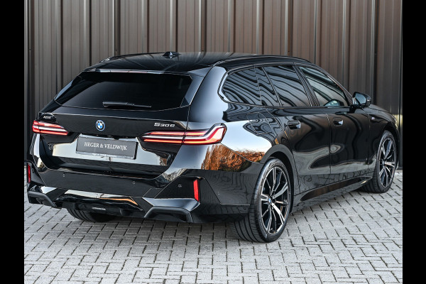 BMW 5 Serie Touring 530e XDRIVE | SHADOW LINE | M-SPORT | COMFORT ACCESS | BOWERS & WILKINS | STUUR- EN STOELVERWARMING | ICONIC GRILL | ACT