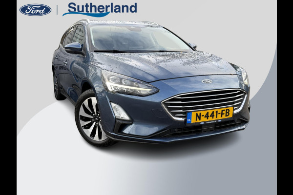 Ford FOCUS Wagon 1.0 EcoBoost Titanium Business Trekhaak | Adaptieve Cruise | Winterpack | Full LED | 17 inch Lichtmetaal | Dealer onderhouden