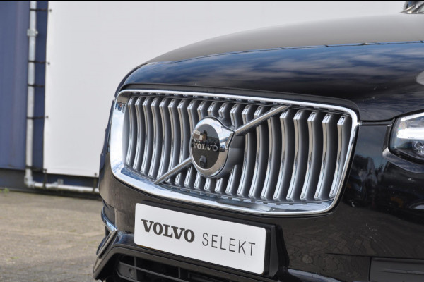 Volvo XC90 T8 455PK Long range Recharge AWD Ultimate Bright Google infotaiment/ Adaptieve cruise control/ Bowers en Wilkins/ Panoramadak/ Luchtvering/ 22” velgen/ BLIS/ Trekhaak/ Stoel en stuurwielverwarming/ Parkeersensoren met 360 Camera/ Elektrische stoelen met geheugen/ Apple carplay/ Keyless entry/ Head up display