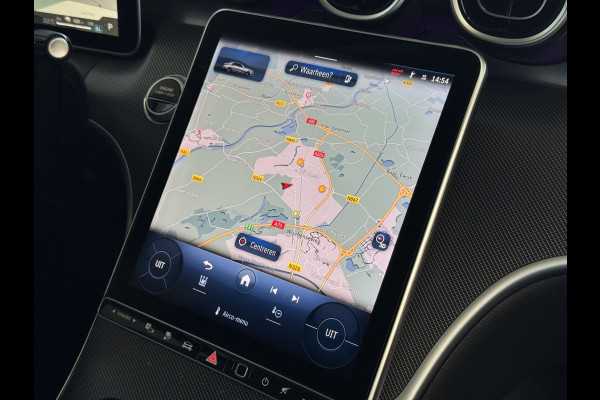 Mercedes-Benz C-Klasse 300e 313PK PHEV 12/2024 AVANTGARDE TREKHAAK HALF LEER CAMERA ELEK/STOEL/VERWARMD 12/2024 PHEV PLUG IN HYBRIDE phev