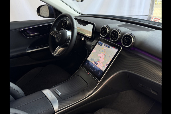 Mercedes-Benz C-Klasse 300e 313PK PHEV 12/2024 AVANTGARDE TREKHAAK HALF LEER CAMERA ELEK/STOEL/VERWARMD 12/2024 PHEV PLUG IN HYBRIDE phev