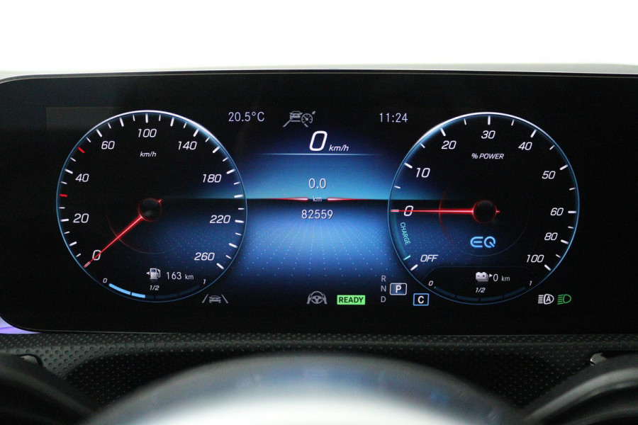 Mercedes-Benz CLA-Klasse 250 e AMG Line (PANORAMADAK, SFEERVERLICHTING, STOELVERWARMING, ELEKTR STOELEN, BURMEISTER)