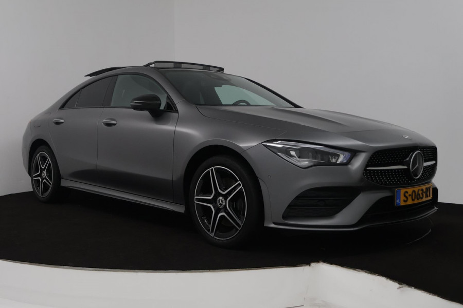 Mercedes-Benz CLA-Klasse 250 e AMG Line (PANORAMADAK, SFEERVERLICHTING, STOELVERWARMING, ELEKTR STOELEN, BURMEISTER)