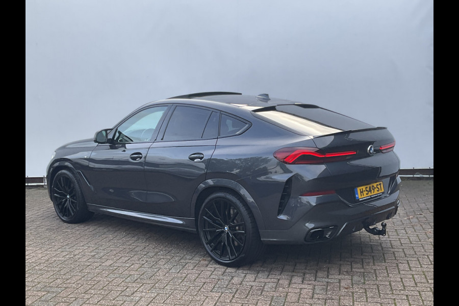 BMW X6 xDrive40i M-Sport Skylounge 360° Laser AirSusp. Pano HK Trekhaak Carbon BOMVOL!