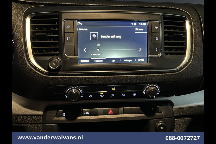 Opel Vivaro 2.0 CDTI 145pk L3H1 Euro6 Airco | Apple Carplay | Android Auto | Cruisecontrol Parkeersensoren, Bijrijdersbank, 2500kg trekvermogen