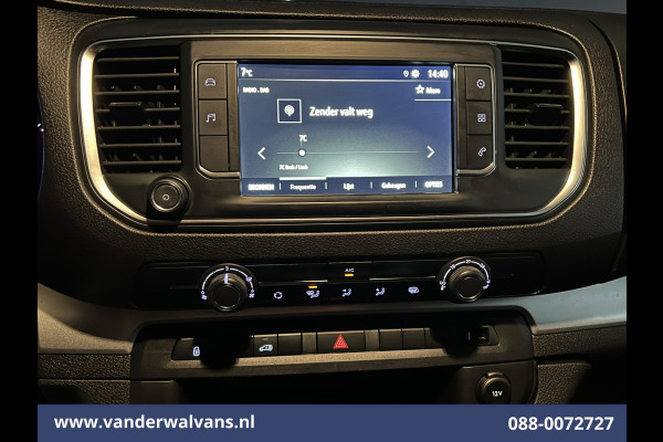 Opel Vivaro 2.0 CDTI 145pk L3H1 Euro6 Airco | Apple Carplay | Android Auto | Cruisecontrol Parkeersensoren, Bijrijdersbank, 2500kg trekvermogen
