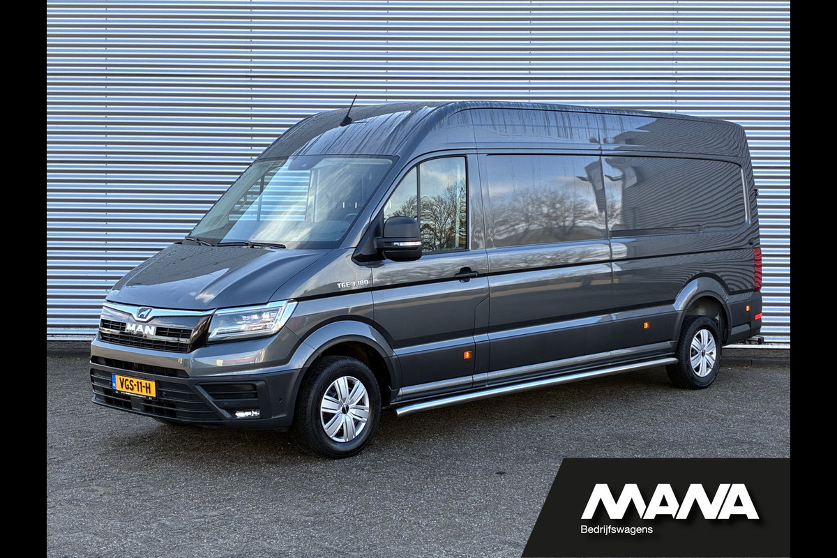 MAN TGE 3.180 2.0 177PK Automaat L4H3 Camera Cruise LED Sidebars Carplay Navi DAB