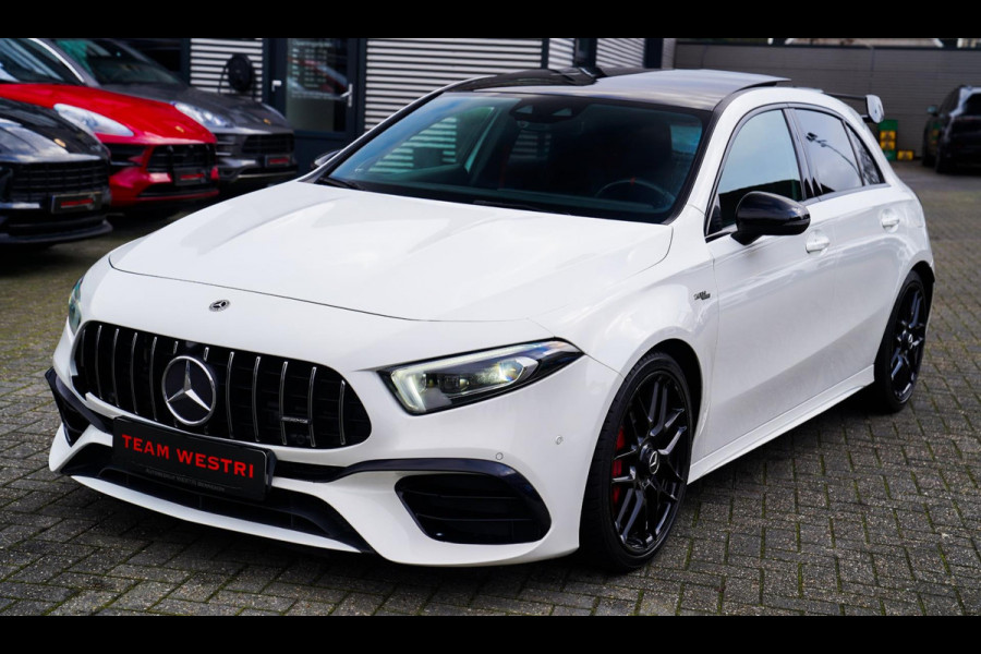 Mercedes-Benz A-Klasse AMG 45 4MATIC+ Premium Plus | Panorama | Sterrenhemel | Sport uitlaat | Burmester | Luxe leder/Alcantara |