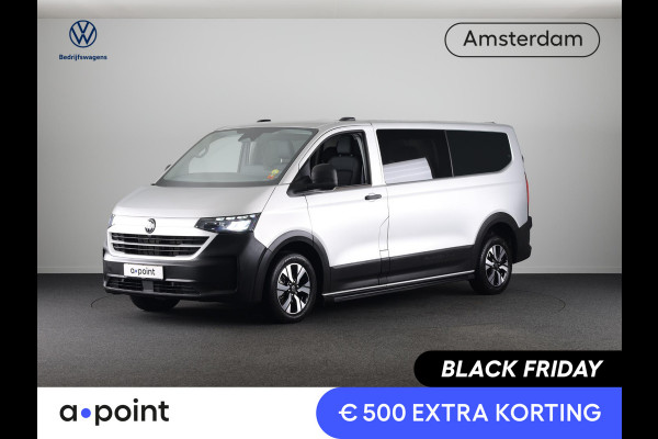 Volkswagen Transporter 2.0 TDI L2H1 30 4MOTION PanAmericana 170Pk Automaat DC Dubbele cabine | Verlengde garantie | Lederen bekleding | Trekhaak | Navigatie |