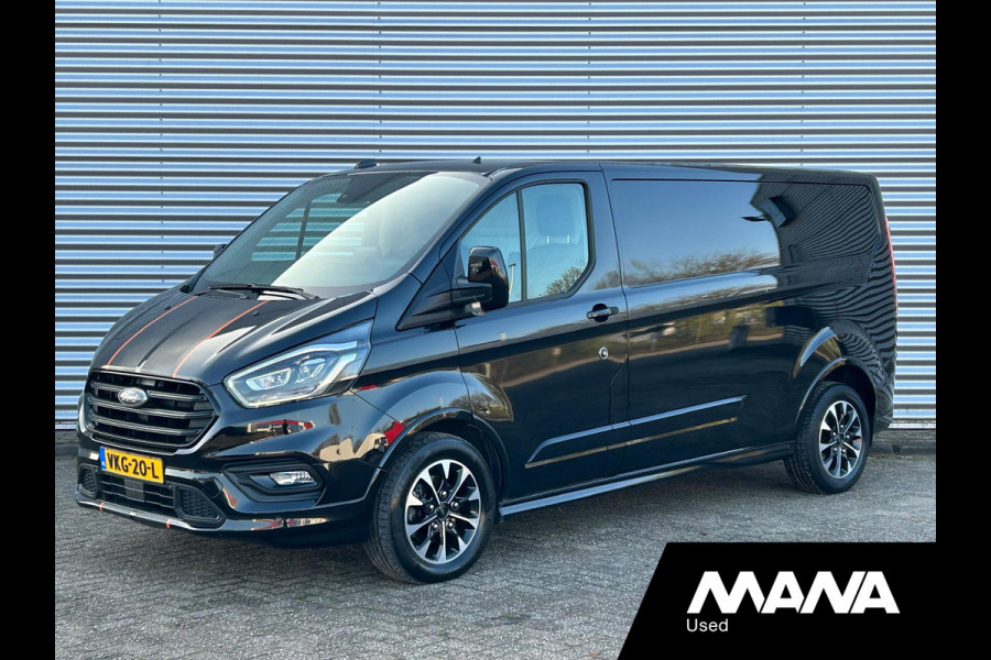 Ford Transit Custom 320 2.0TDCI 185PK L2H1 Sport Automaat LED Airco Cruise Trekhaak Stoelverwarming
