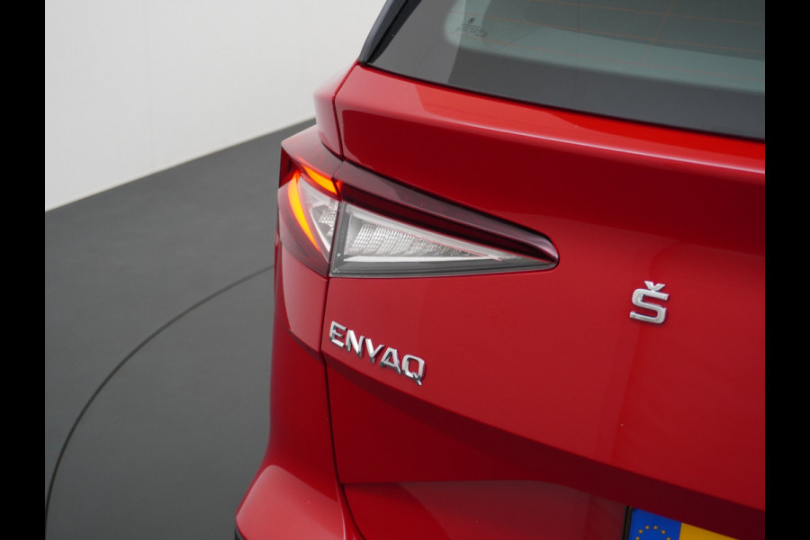 Škoda ENYAQ iV 60 180pk Apple Carplay Android Trekh. Camera Navi Led Lmv 19" PDC 3-zone-Ecc Cruise Control Stoel+Bank-Verwarmd Keyless Rijstrooksensor Virtual Cockpit Bluetooth Park-assist memory Connected services 1e Eigenaar Nieuwprijs €48.450,- Trekgewicht 1.000kg Accu-Garantie tot 13-02-2031 /160.000km