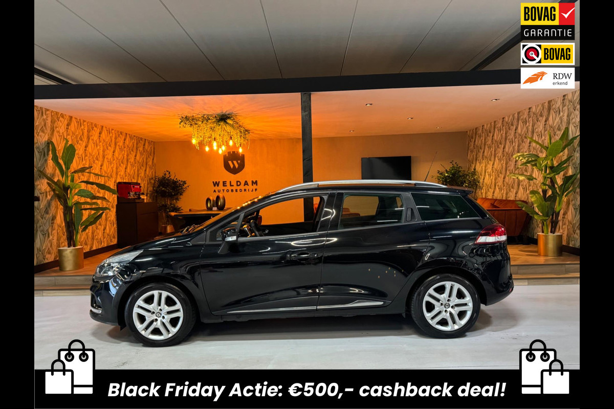Renault Clio Estate 0.9 TCe Limited Garantie Parkeersensoren StoelVW Bluetooth Cruise Navi Rijklaar