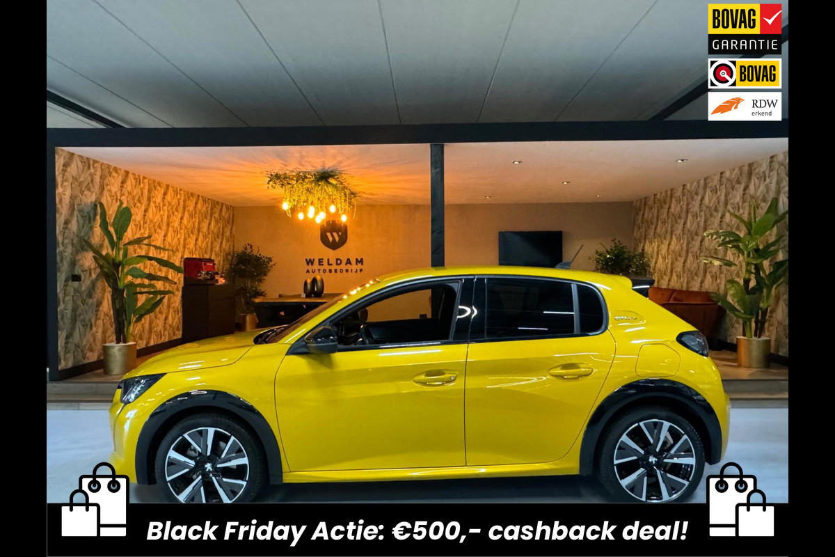 Peugeot 208 1.2 PureTech GT-Line Sport 131PK Garantie Carplay Sfeer LED Camera Cruise Clima Navi Rijklaar