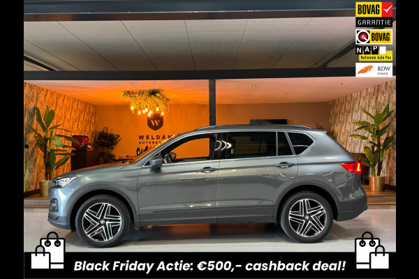 Seat Tarraco 1.5 TSI Xcellence Garantie Digi Dash Carplay 360 Camera Elek Achterklep ACC Clima Navi Keyless Led Rijklaar