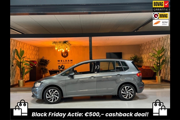 Volkswagen Golf Sportsvan 1.0 TSI Highline Garantie CarPlay Camera Adoptieve Cruise Front Ass Lane PDC Clima Navi Led Rijklaar
