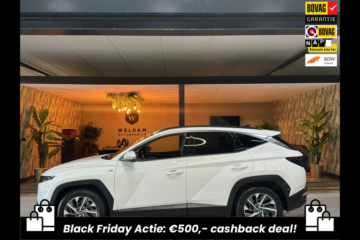 Hyundai Tucson 1.6 T-GDI MHEV Comfort Garantie Trekhaak Carplay Camera StoelVW Blindspot ACC PDC Clima Navi Led Dab Rijklaar