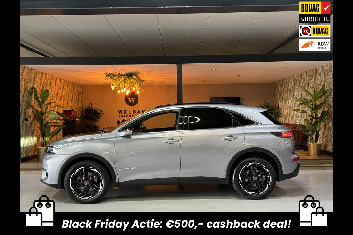 DS 7 Crossback 1.2 PureTech Performance Line Garantie 360''Camera Carplay Elek Achterklep Navi Alcantara Cruise Clima Rijklaar