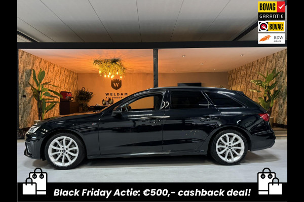Audi A4 Avant 35 TFSI S Line Garantie Camera Elek Achterklep StoelVW Cruise Navi Dab Led Rijklaar
