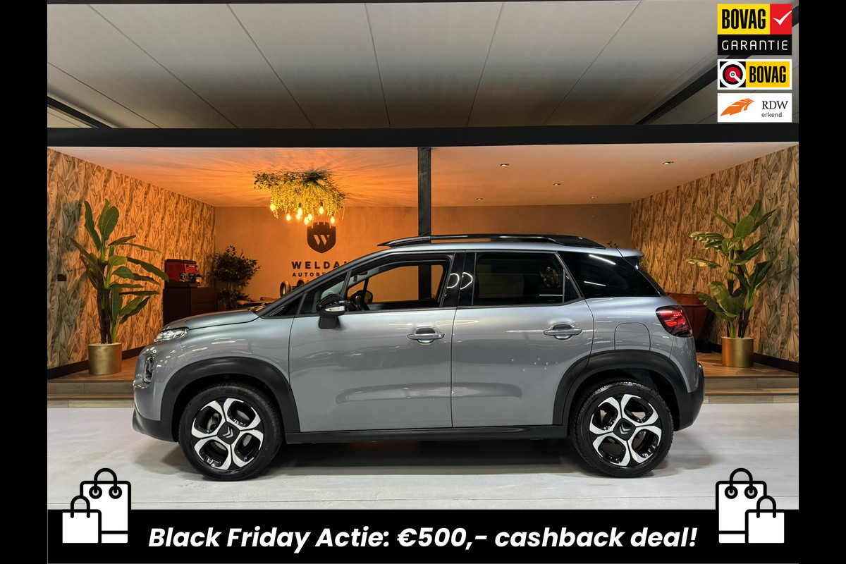 Citroën C3 Aircross 1.2 PureTech S&S Shine Garantie Carplay Cruise Navi Clima Keyless Led Lane Rijklaar