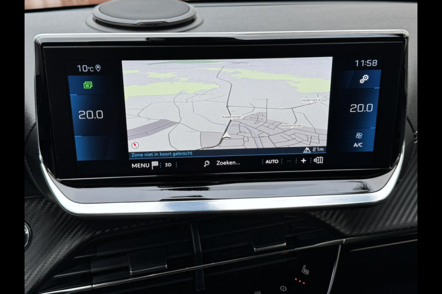 Peugeot 2008 1.2 PureTech GT Automaat Adaptive cruise Cruise control Achteruitrijcamera Apple / Android Focal audio Leer Trekhaak