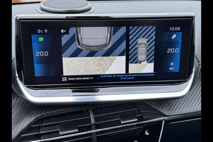 Peugeot 2008 1.2 PureTech GT Automaat Adaptive cruise Cruise control Achteruitrijcamera Apple / Android Focal audio Leer Trekhaak