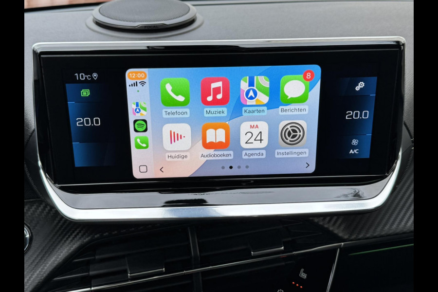 Peugeot 2008 1.2 PureTech GT Automaat Adaptive cruise Cruise control Achteruitrijcamera Apple / Android Focal audio Leer Trekhaak