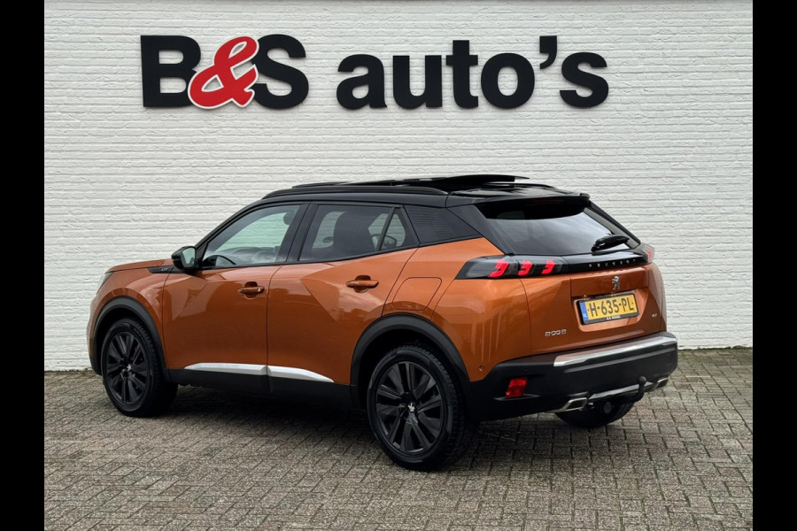 Peugeot 2008 1.2 PureTech GT Automaat Adaptive cruise Cruise control Achteruitrijcamera Apple / Android Focal audio Leer Trekhaak