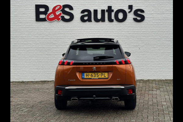 Peugeot 2008 1.2 PureTech GT Automaat Adaptive cruise Cruise control Achteruitrijcamera Apple / Android Focal audio Leer Trekhaak