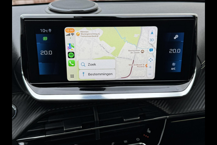 Peugeot 2008 1.2 PureTech GT Automaat Adaptive cruise Cruise control Achteruitrijcamera Apple / Android Focal audio Leer Trekhaak
