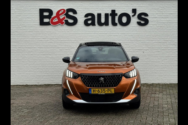 Peugeot 2008 1.2 PureTech GT Automaat Adaptive cruise Cruise control Achteruitrijcamera Apple / Android Focal audio Leer Trekhaak