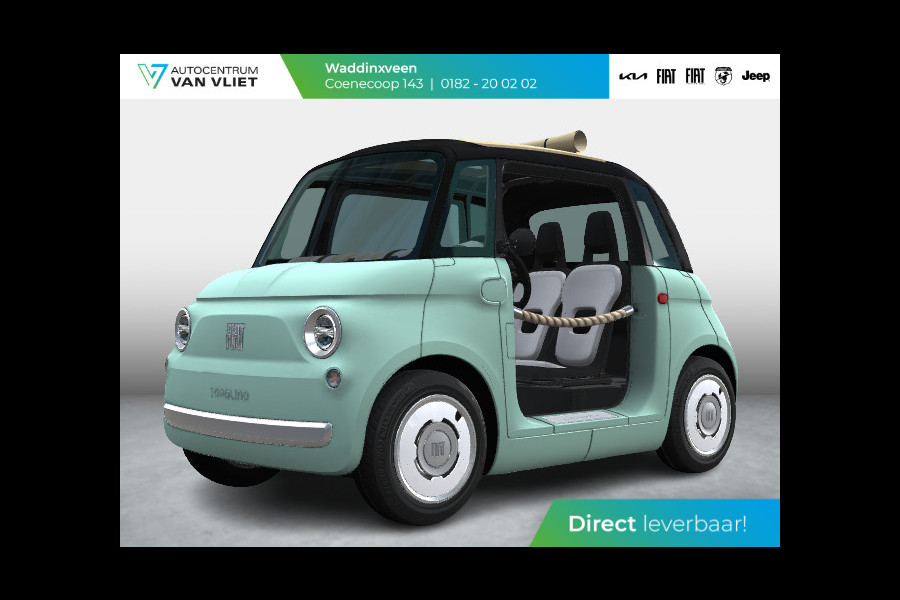 Fiat TOPOLINO Dolcevita | Uit voorraad leverbaar | Actieradius 75km | Rijklaar