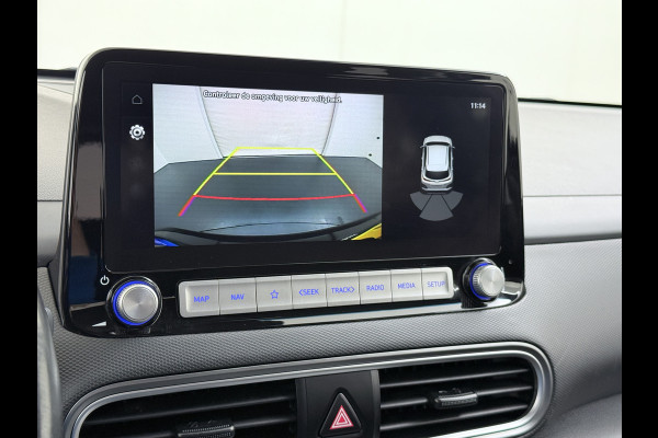 Hyundai Kona EV 64kWh SOH 100% Warmtepomp Head Up Display Adap.Cruise Navi Ecc Camera Apple Carplay Android Auto Pdc Fashion Lane Assist Dodehoekwaarschuwing Keyless Privacy Glas DAB FCA 1e Eigenaar Origineel Nederlandse Auto