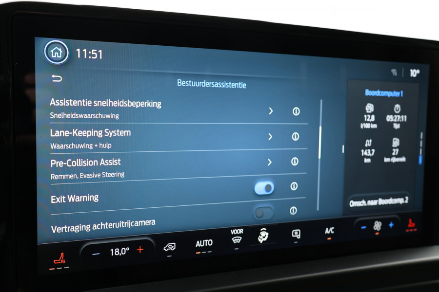 Ford Transit Custom 320 2.0 TDCI L2H1 Limited 170 PK | BPM VRIJ | ACC | Blind Spot | Navigatie | Camera | CarPlay | Lane Assist | Stoelverwarming | Raptor Edition | L+R Schuifdeur | 3-Zitter