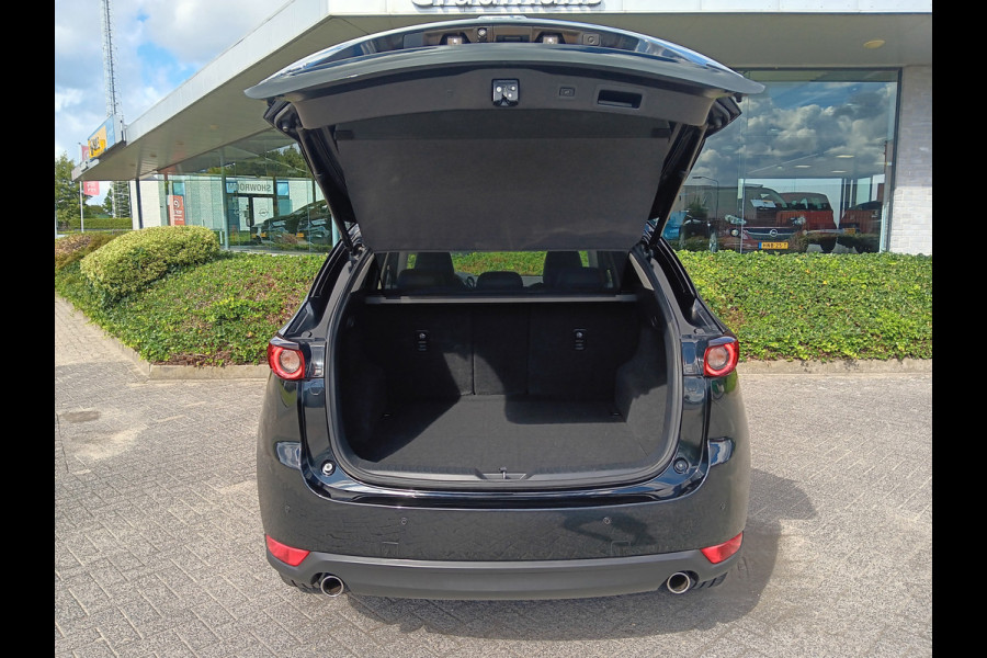 Mazda CX-5 2.0 SkyActiv-G 165 Luxury AUTOMAAT, Leder, Navi, Clima, Head-up, etc. incl. 12 MND BOVAGGARANTIE stoelkoeling voor, stoelverwarming voor én achter, zeer compleet!