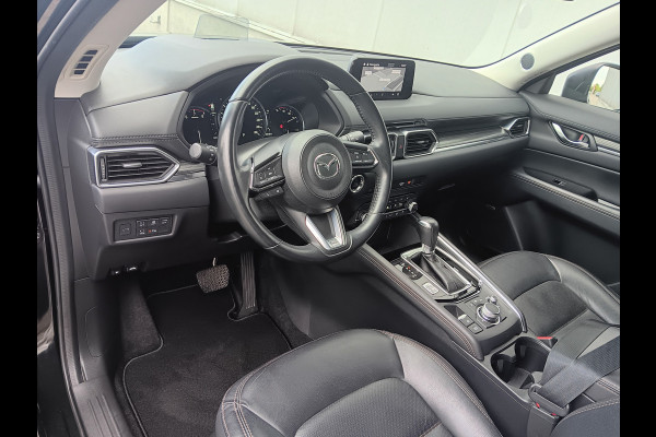 Mazda CX-5 2.0 SkyActiv-G 165 Luxury AUTOMAAT, Leder, Navi, Clima, Head-up, etc. incl. 12 MND BOVAGGARANTIE stoelkoeling voor, stoelverwarming voor én achter, zeer compleet!