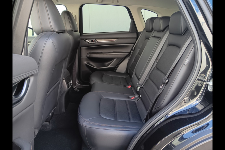 Mazda CX-5 2.0 SkyActiv-G 165 Luxury AUTOMAAT, Leder, Navi, Clima, Head-up, etc. incl. 12 MND BOVAGGARANTIE stoelkoeling voor, stoelverwarming voor én achter, zeer compleet!