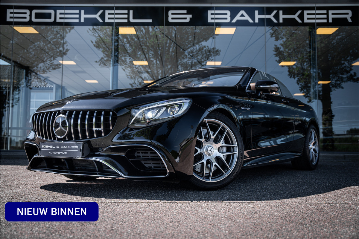 Mercedes-Benz S-Klasse Cabrio AMG 63 612pk 4MATIC+ Premium Plus