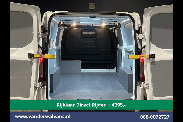 Ford Transit Custom 2.0 TDCI 130pk L2H1 *Rijklaar Direct Rijden* Euro6 Airco | Camera | LED | Cruisecontrol | Stoelverwarming Verwarmde voorruit, Parkeersensoren, Bijrijdersbank, 2800kg trekvermogen